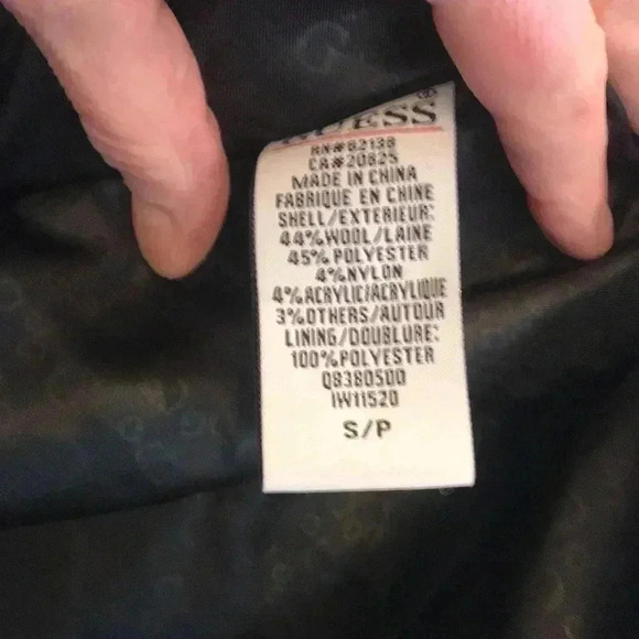 Guess wool blend coat size small - Picture 5 of 5